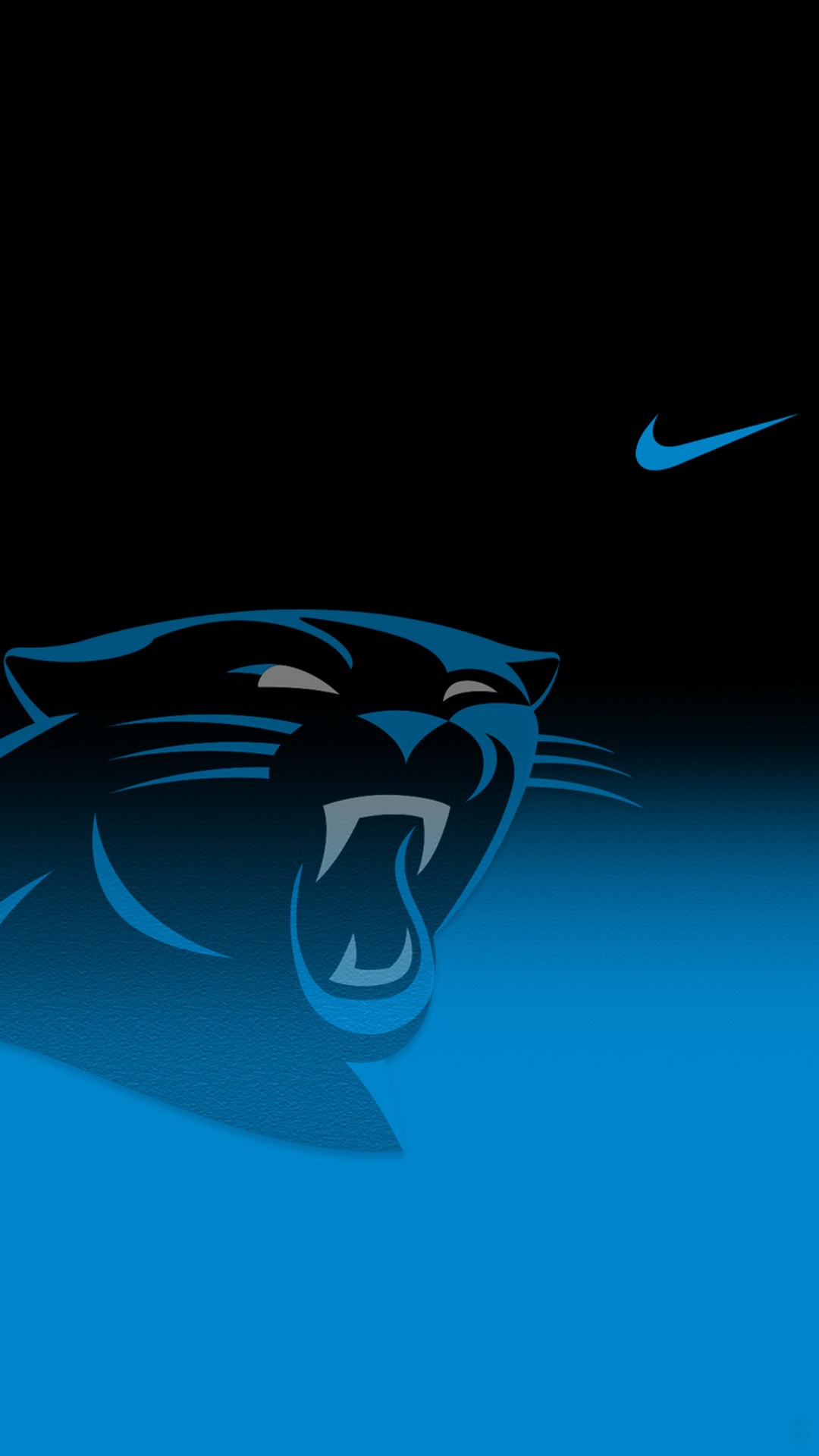 Carolina Panthers Iphone Wallpaper Home Screen With - Carolina Panthers - HD Wallpaper 