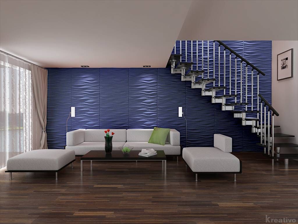 Living Room Under Stairs - HD Wallpaper 