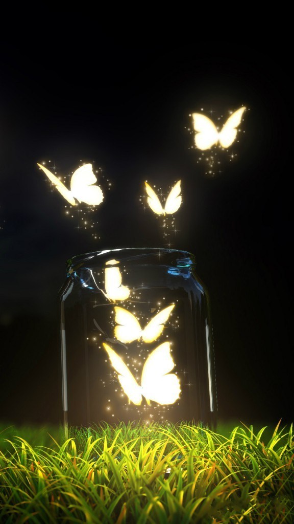 Butterfly, Light, And Wallpaper Image - Butterfly Dp For Whatsapp -  576x1024 Wallpaper 