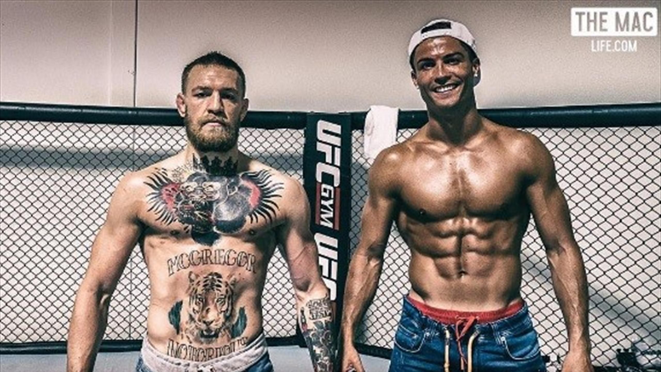 Ronaldo Conor Mcgregor - HD Wallpaper 