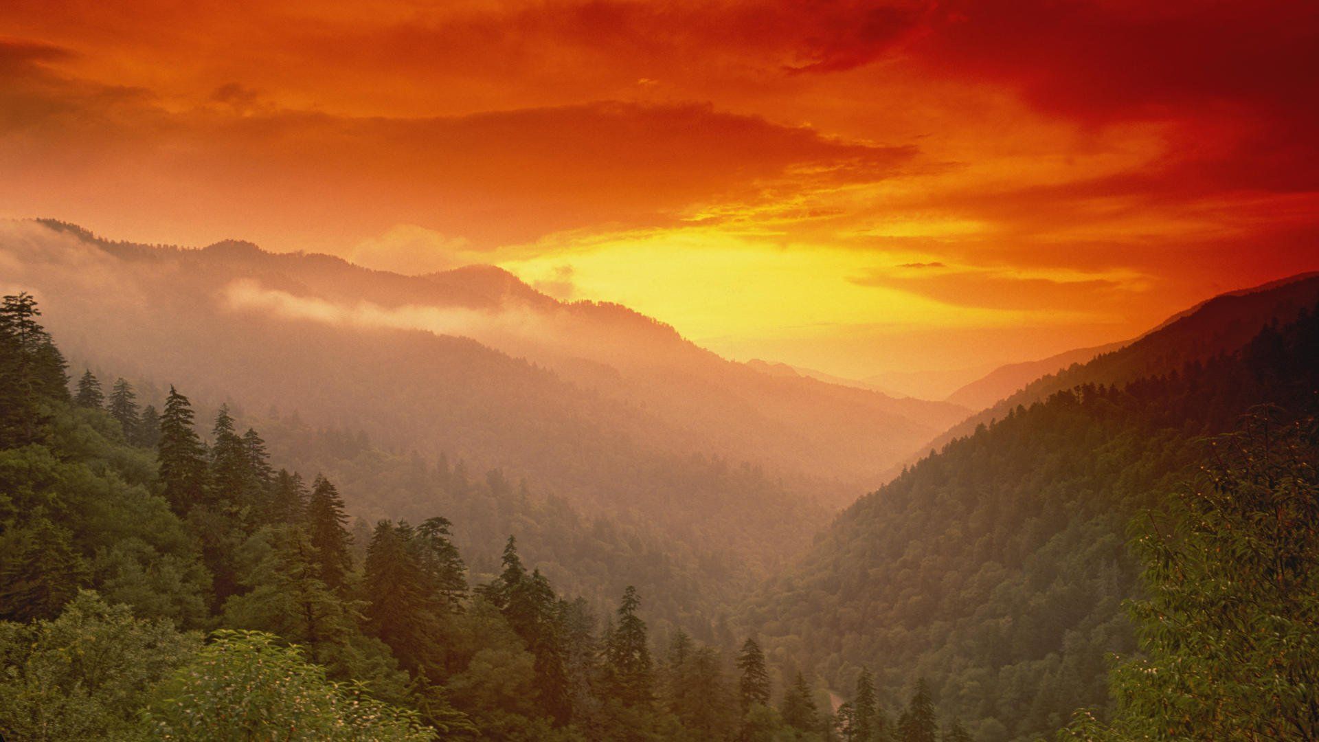 Free New Images - Smoky Mountains Hd Background - HD Wallpaper 