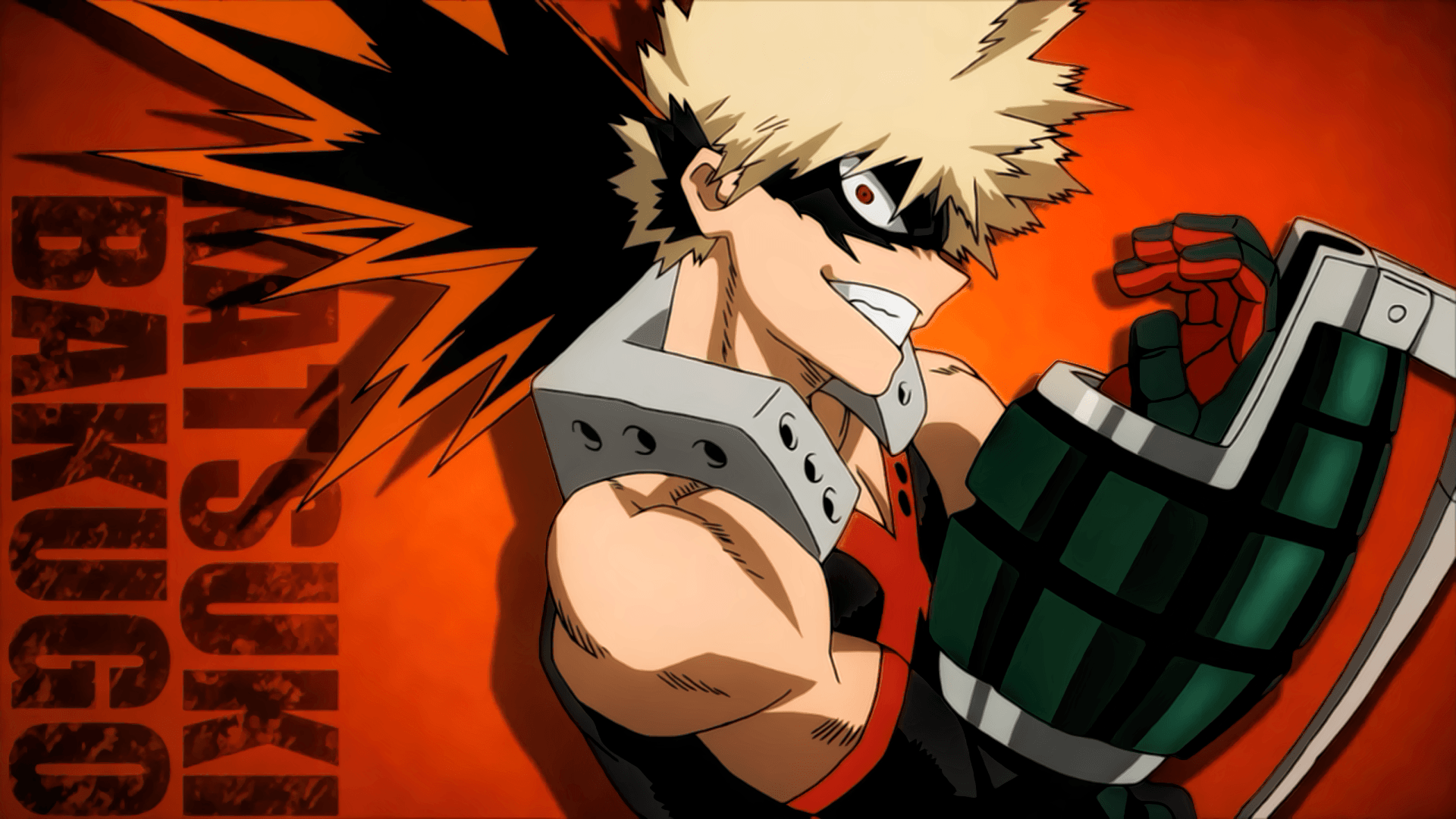 Boku No Hero Wallpaper - My Hero Academia Explosion Guy - HD Wallpaper 