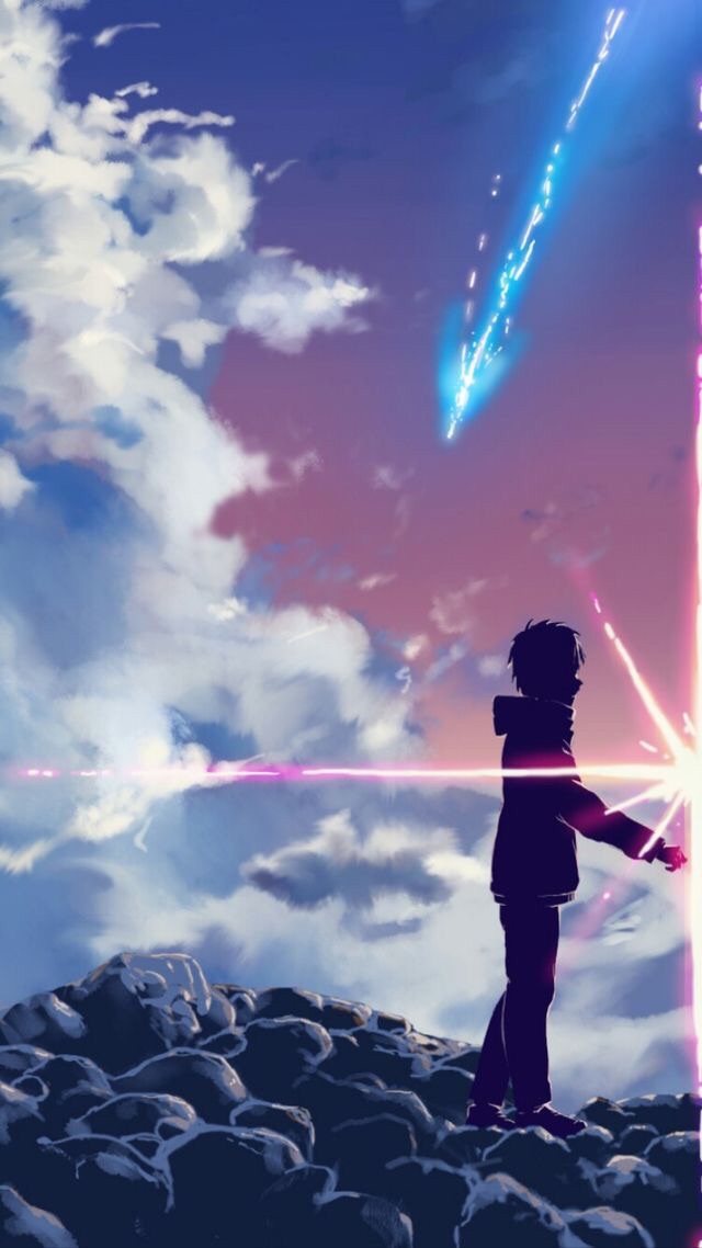 Anime Image - Your Name Wallpaper Couple - HD Wallpaper 