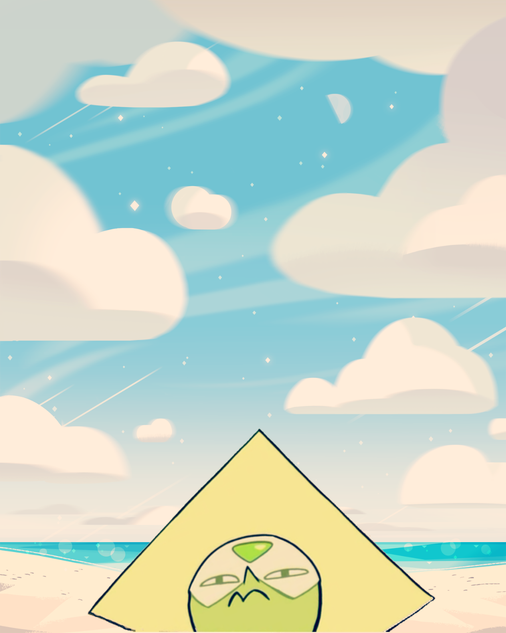 #stevenuniverse #steveuniverseday #peridot #background - Steven Universe Sky Background - HD Wallpaper 