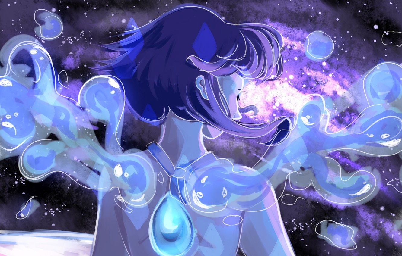 Photo Wallpaper Art, Map Lazuli, Steven Universe, To - Steven Universe Lapis Wallpaper Hd - HD Wallpaper 