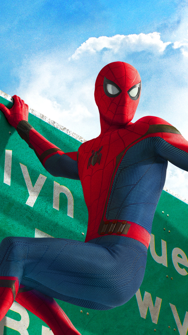 Spiderman Homecoming Wallpaper Phone - HD Wallpaper 