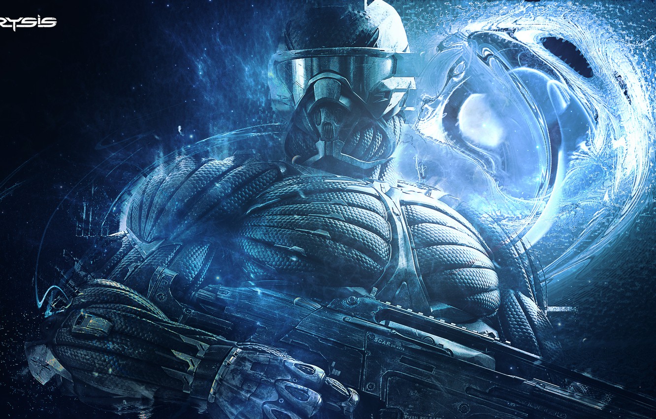 Photo Wallpaper Ps3, Crysis 3, Very Nice Video Game, - Sci Fi Video Game Armor - HD Wallpaper 