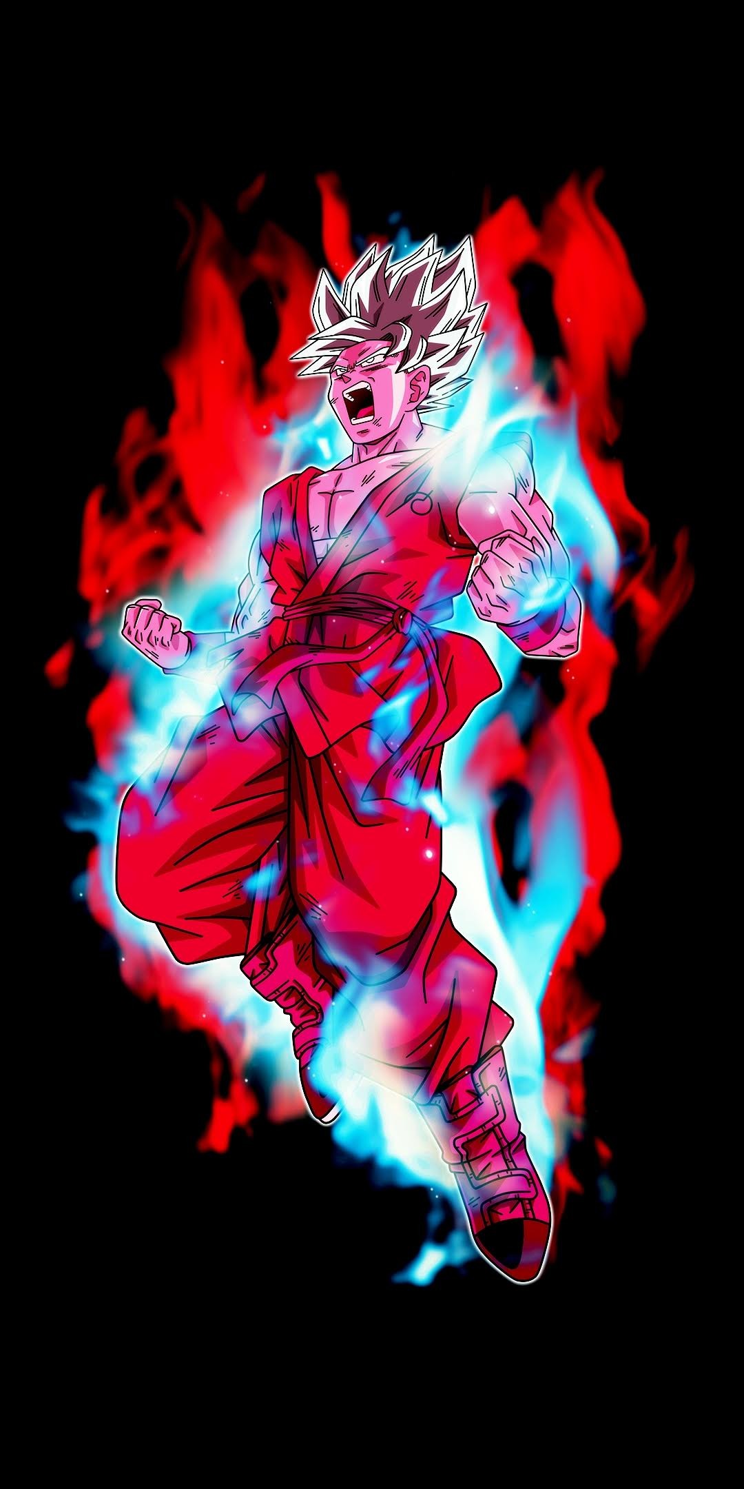 Goku Blue Kaioken - HD Wallpaper 