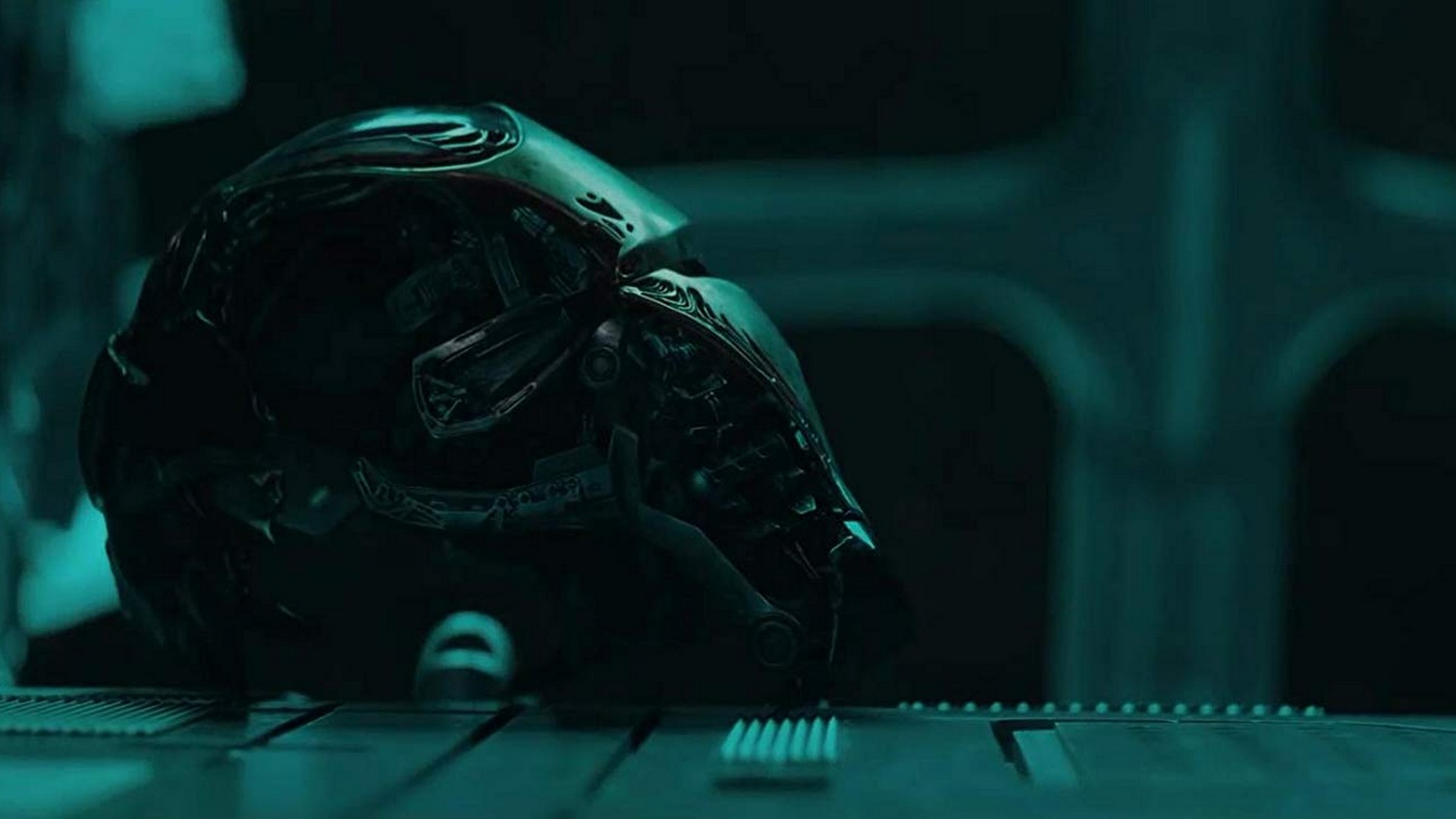 Wallpapers Computer Avengers Endgame With High-resolution - Endgame Iron Man Helmet - HD Wallpaper 