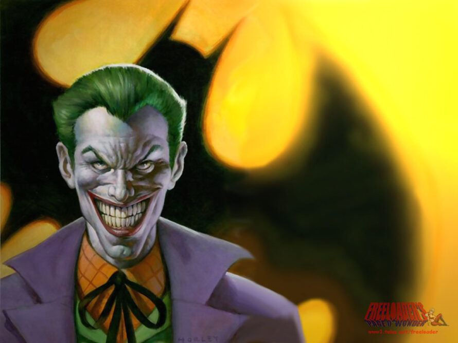 Best Joker Wallpaper For Vivo - Joker Comic - HD Wallpaper 
