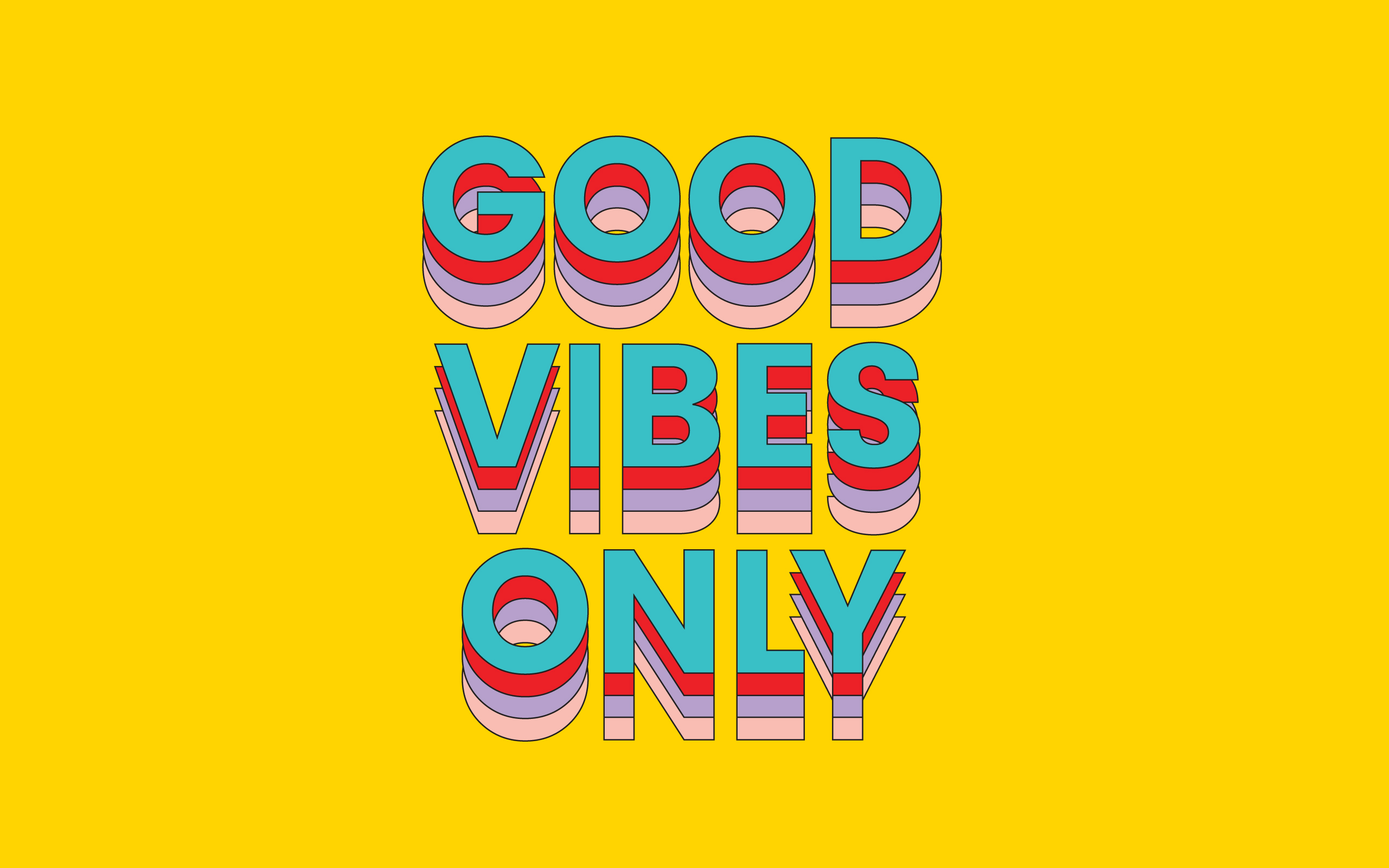 Good Vibes Only Phone - 2561x1601 Wallpaper 