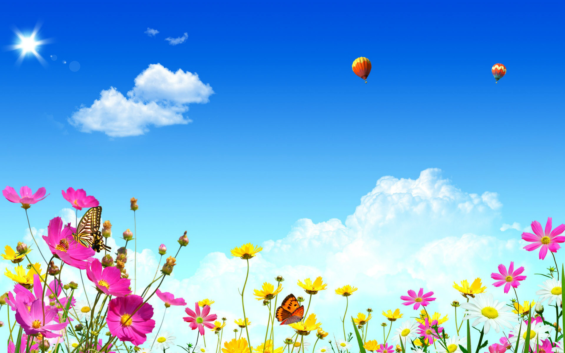 Free Spring Desktop Backgrounds Which Is Under The - Beauty Full Walpaper - HD Wallpaper 