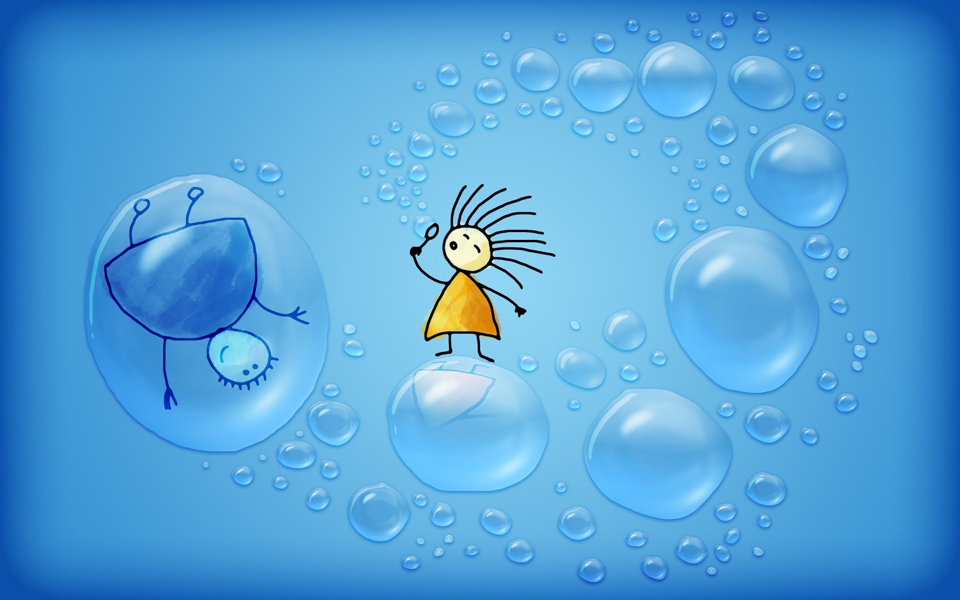 New Animated Desktop Wallpapers, Animated Background - Cute Animated Desktop Background - HD Wallpaper 