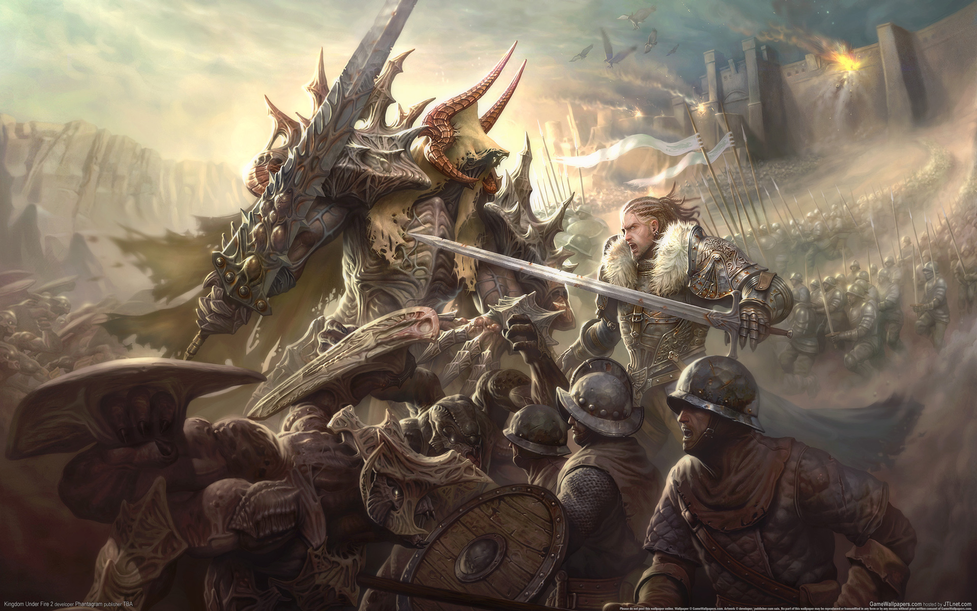 Very Beautiful Wallpaper On The Game Kingdom Under - Kingdom Under Fire 2 2019 - HD Wallpaper 