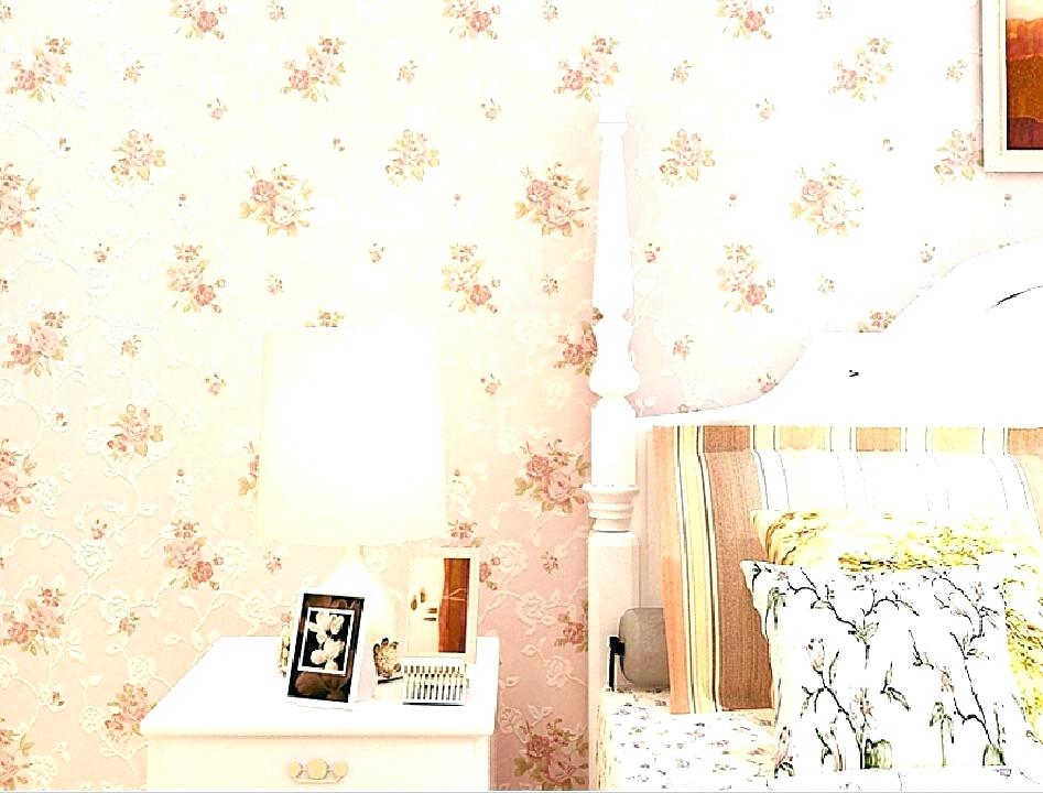 Pink Fur Wallpaper For Bedrooms Flower Walls Pictures - Pink Flowery Wallpaper For Bedroom - HD Wallpaper 