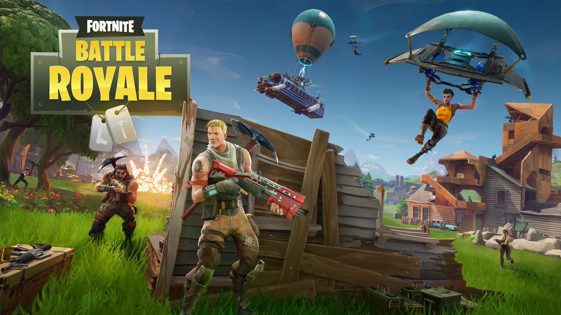 Sfondi Fortnite Battle Royale - HD Wallpaper 