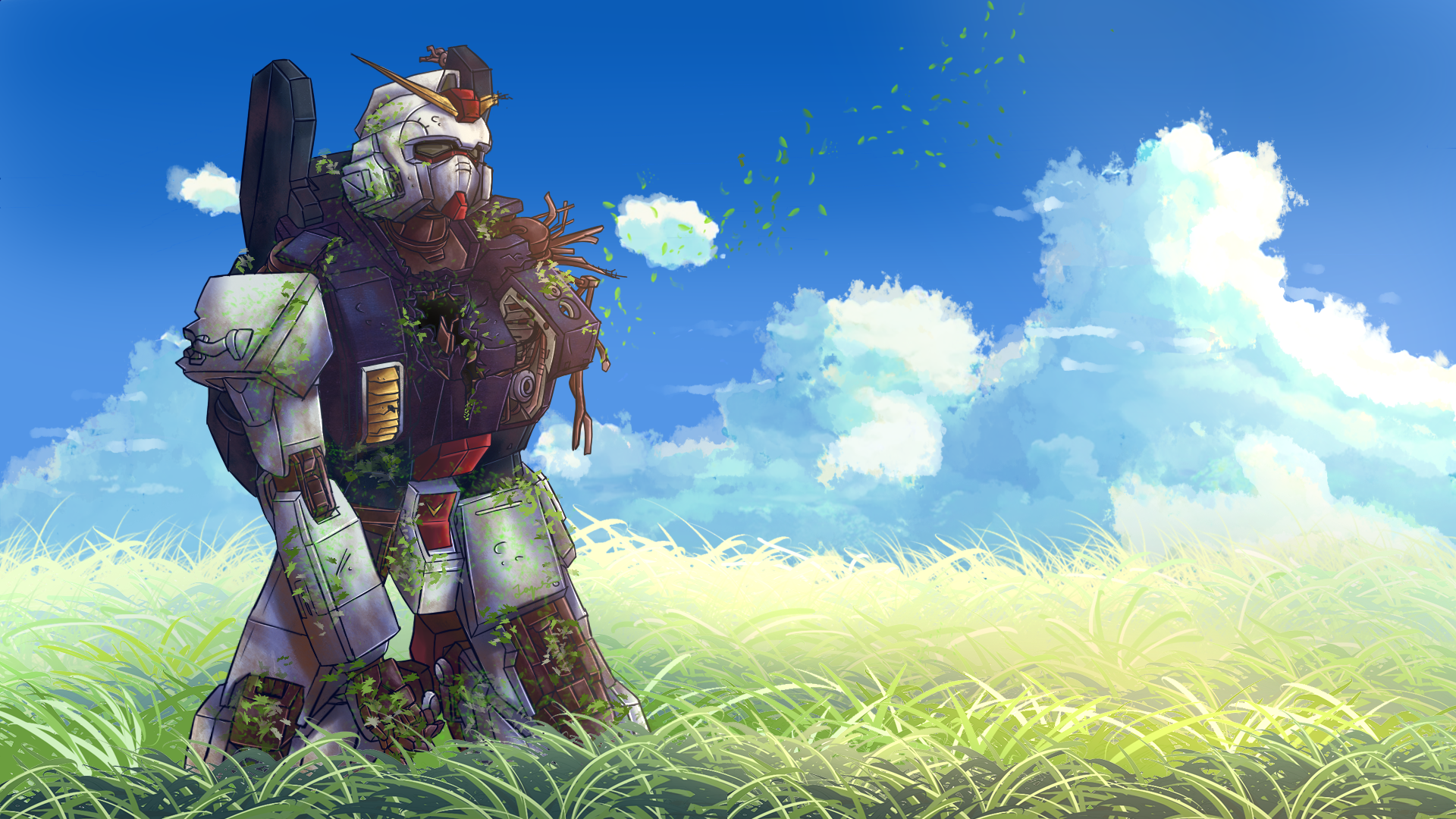 Gundam Ground Type Art - HD Wallpaper 