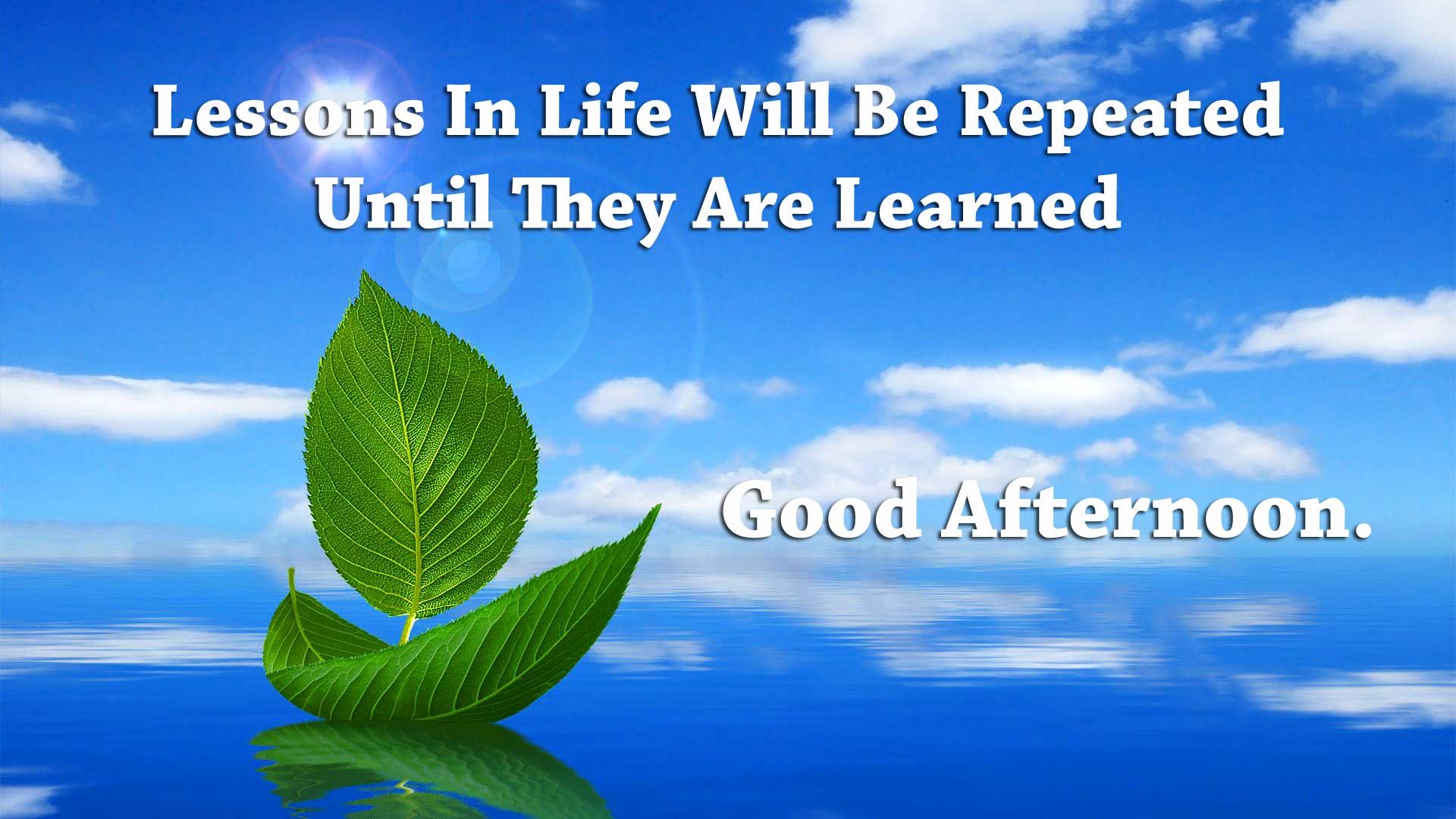 Good Afternoon Pic With Quotes - HD Wallpaper 