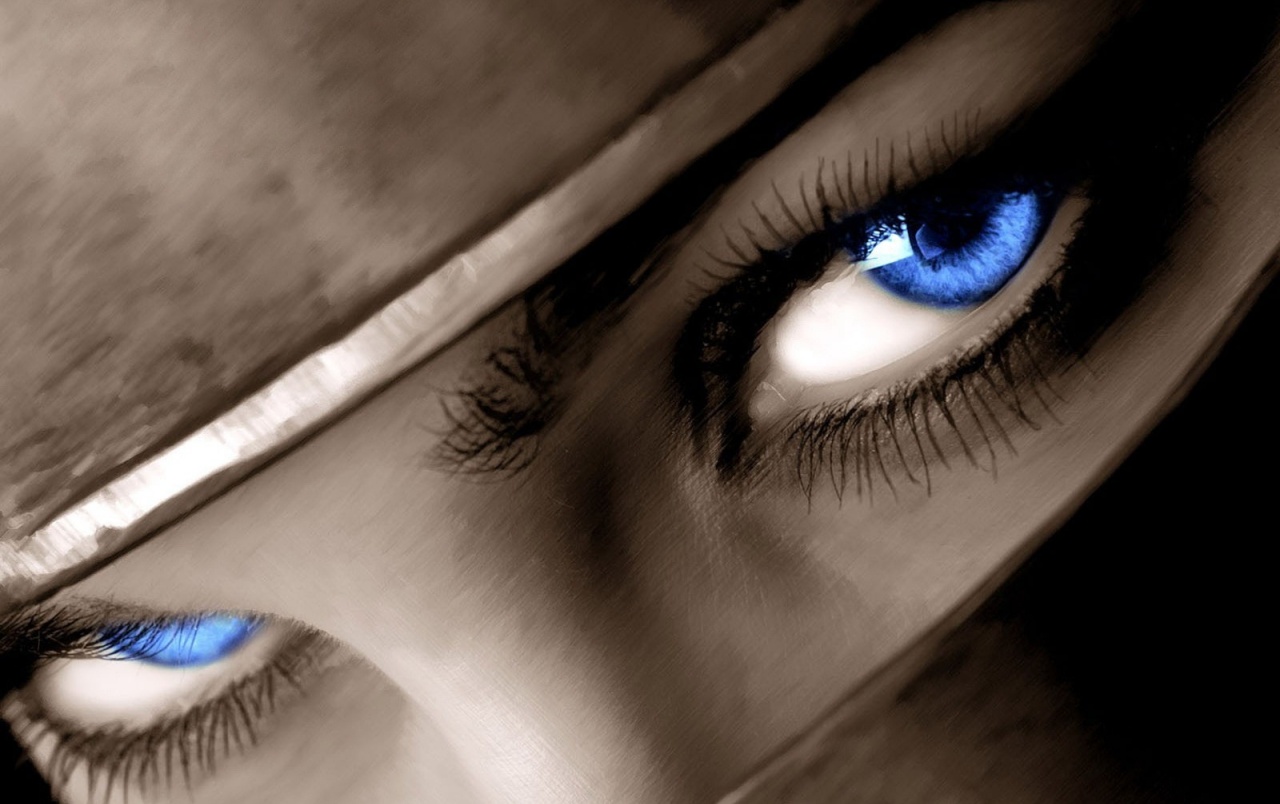 Ninja Look Wallpapers - Ninja Blue Eyes - HD Wallpaper 