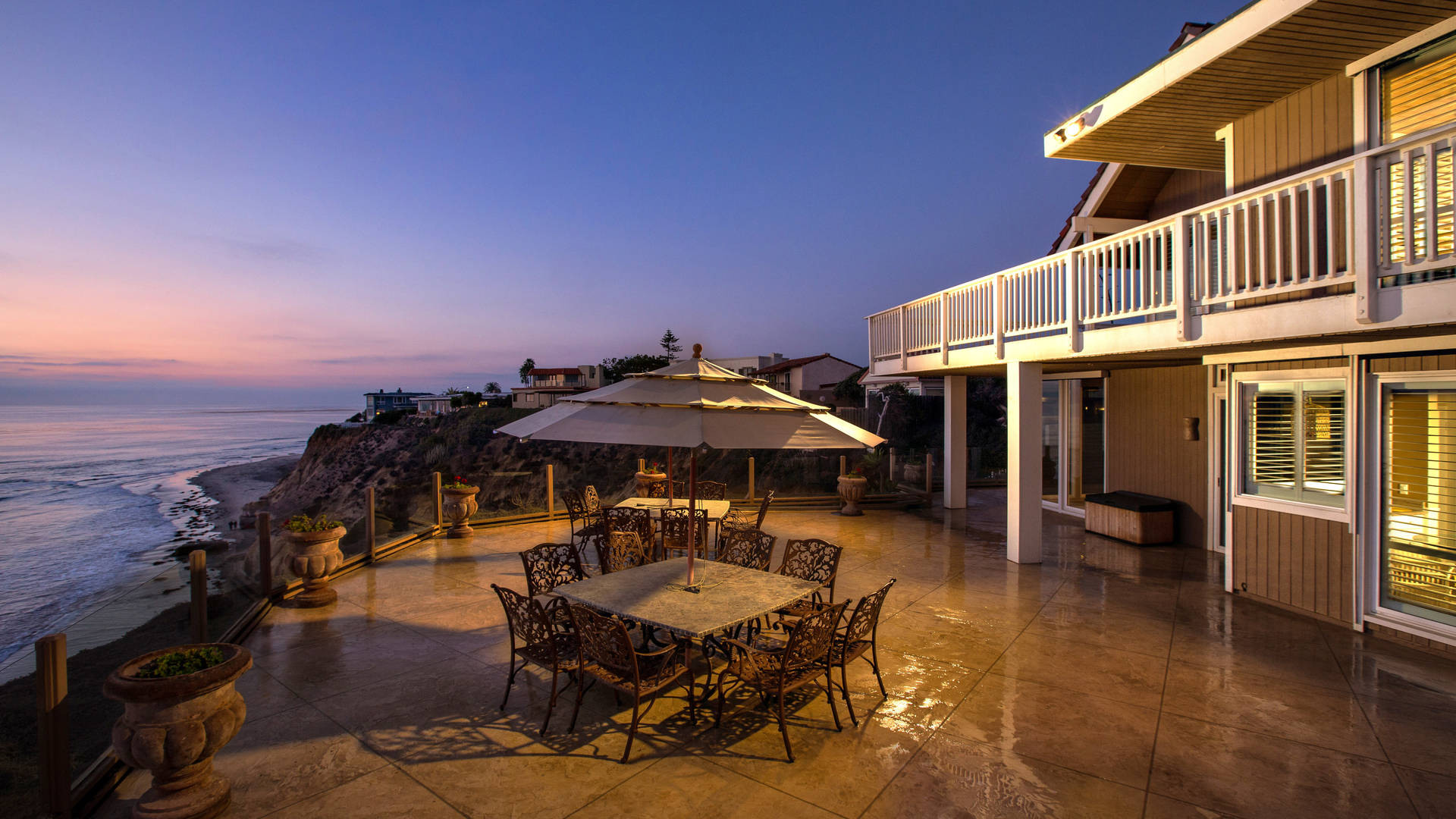 Seaside Resort - HD Wallpaper 