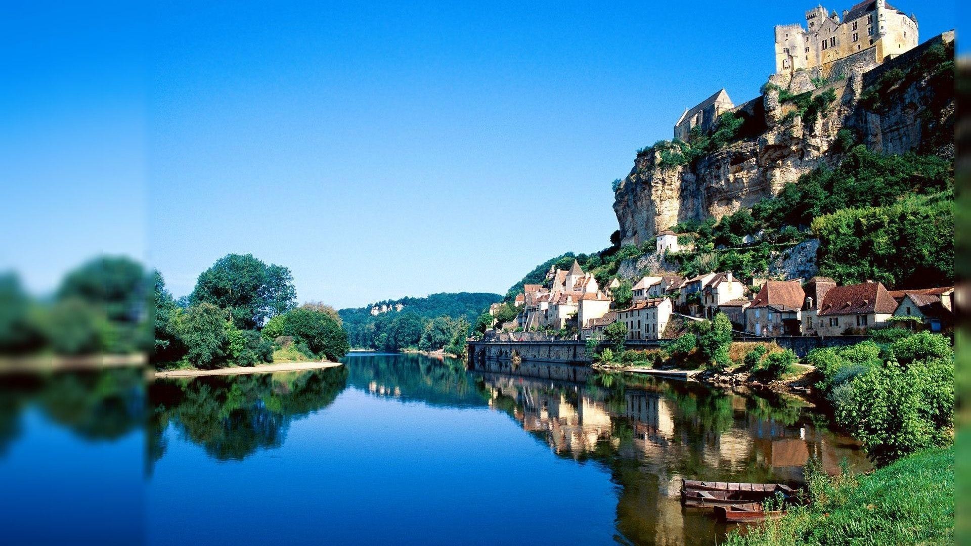 Nice Desktop Backgrounds Wallpaper - Château De Beynac - HD Wallpaper 