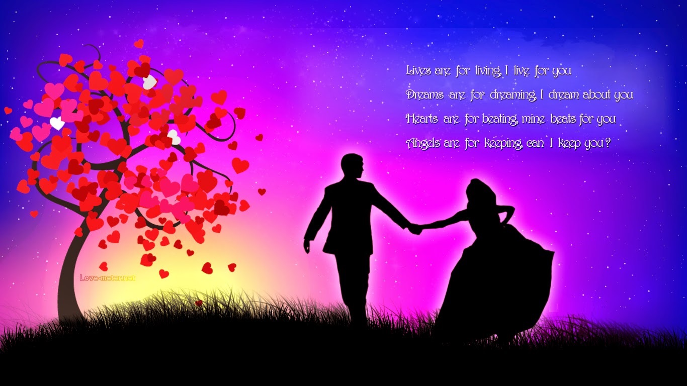 Lives Are For Living - Romantic Love Photos Download - HD Wallpaper 