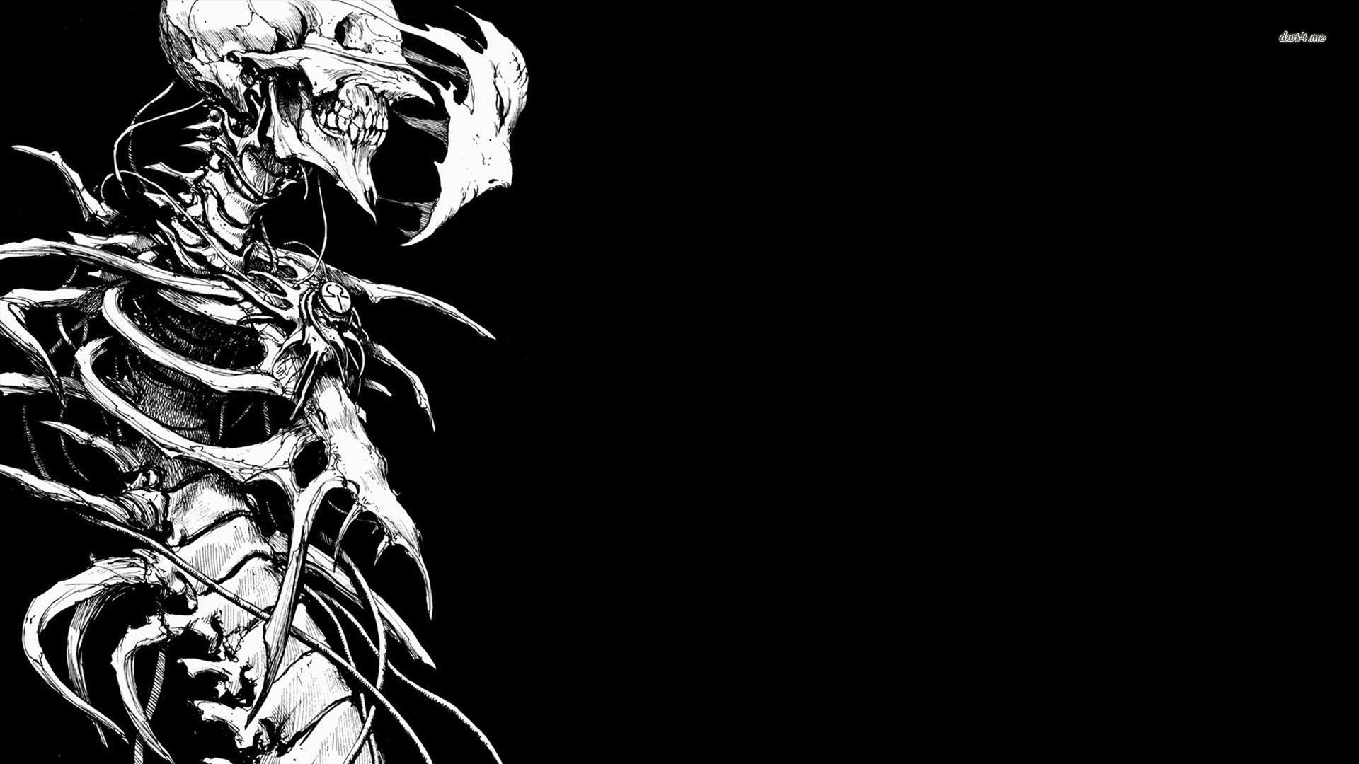 1920x1080, Creepy Skeleton Wallpaper 
 Data Id 37928 - Tsutomu Nihei Skeleton - HD Wallpaper 