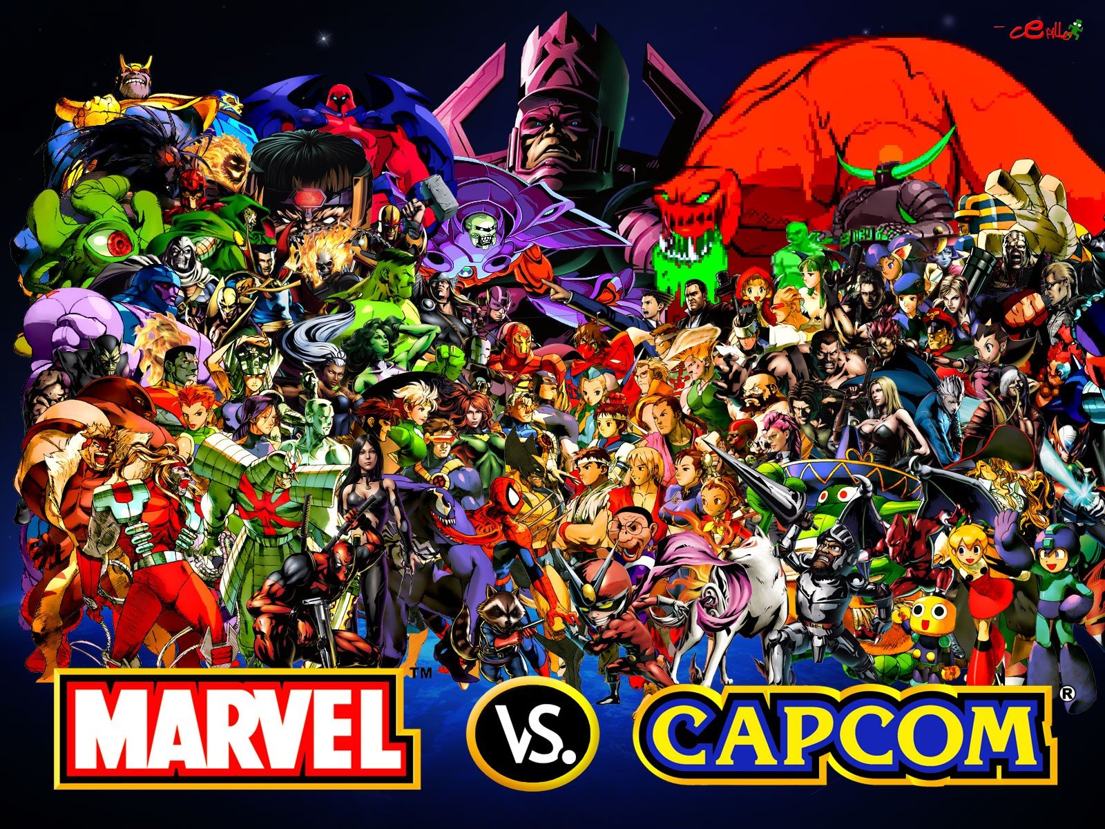 Best Marvel Vs Capcom Wallpaper Id - Marvel Vs Capcom Wallpaper 4k - HD Wallpaper 