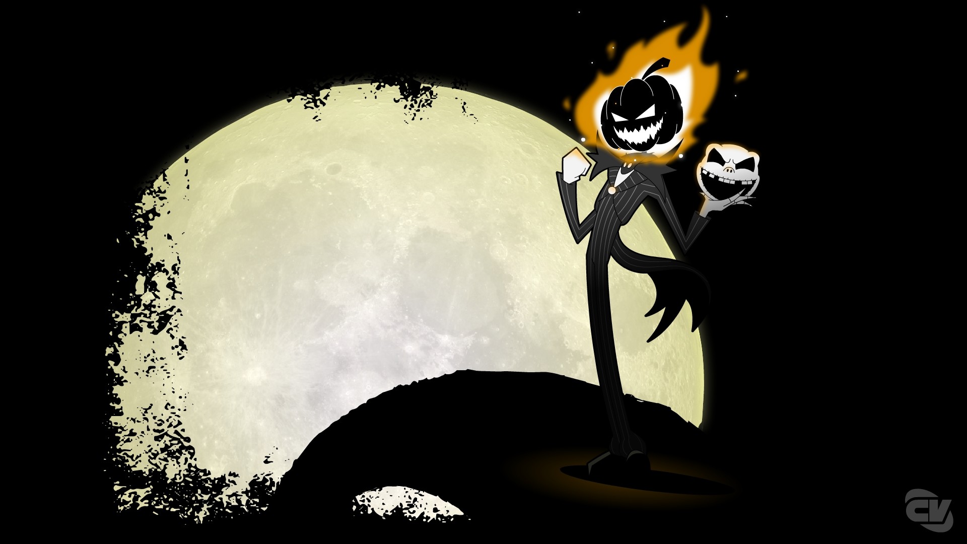 1920x1080, Jack Skellington Wallpaper 
 Data Id 180078 - Cartoon - HD Wallpaper 