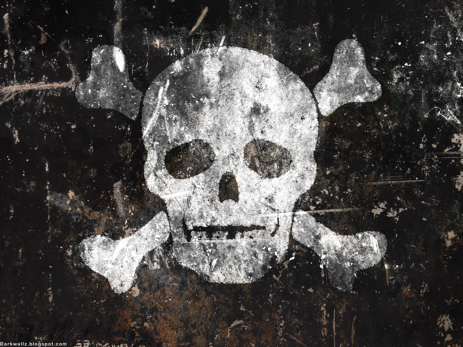 Dark Skulls Wallpapers 104 - Jolly Roger - HD Wallpaper 