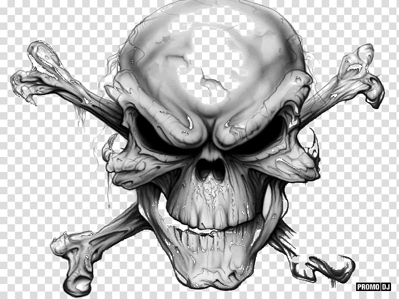Skull And Bones Human Skull Symbolism Skull And Crossbones, - Evil Skull And Crossbones - HD Wallpaper 