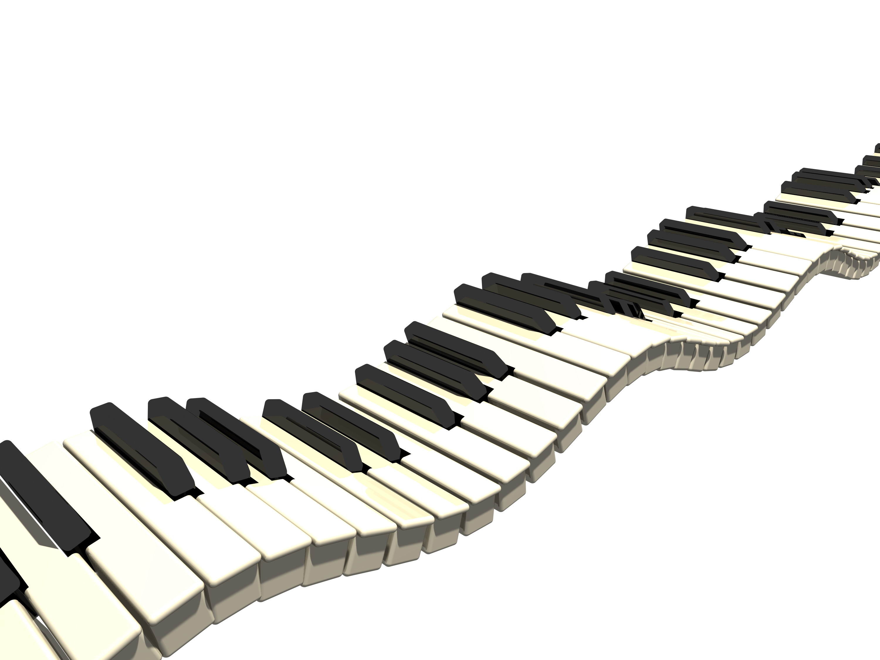Art Piano Keys - Teclado Musical Vector Png - HD Wallpaper 