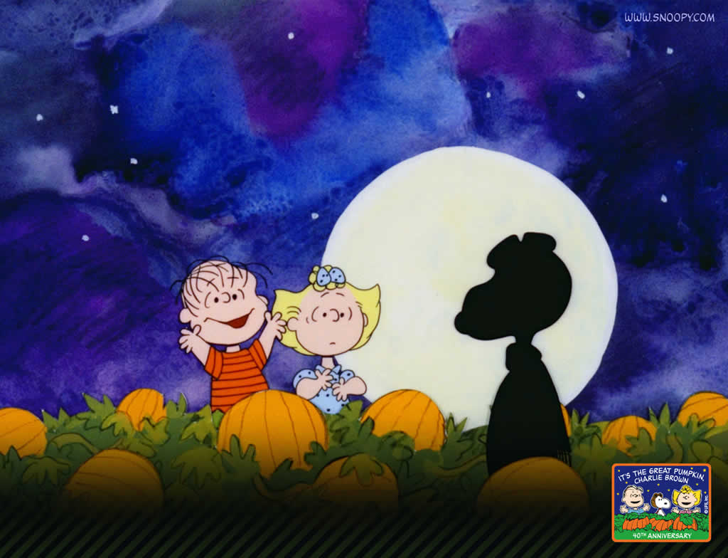 Charlie Brown Halloween Wallpaper Desktop - Great Pumpkin Charlie Brown - HD Wallpaper 