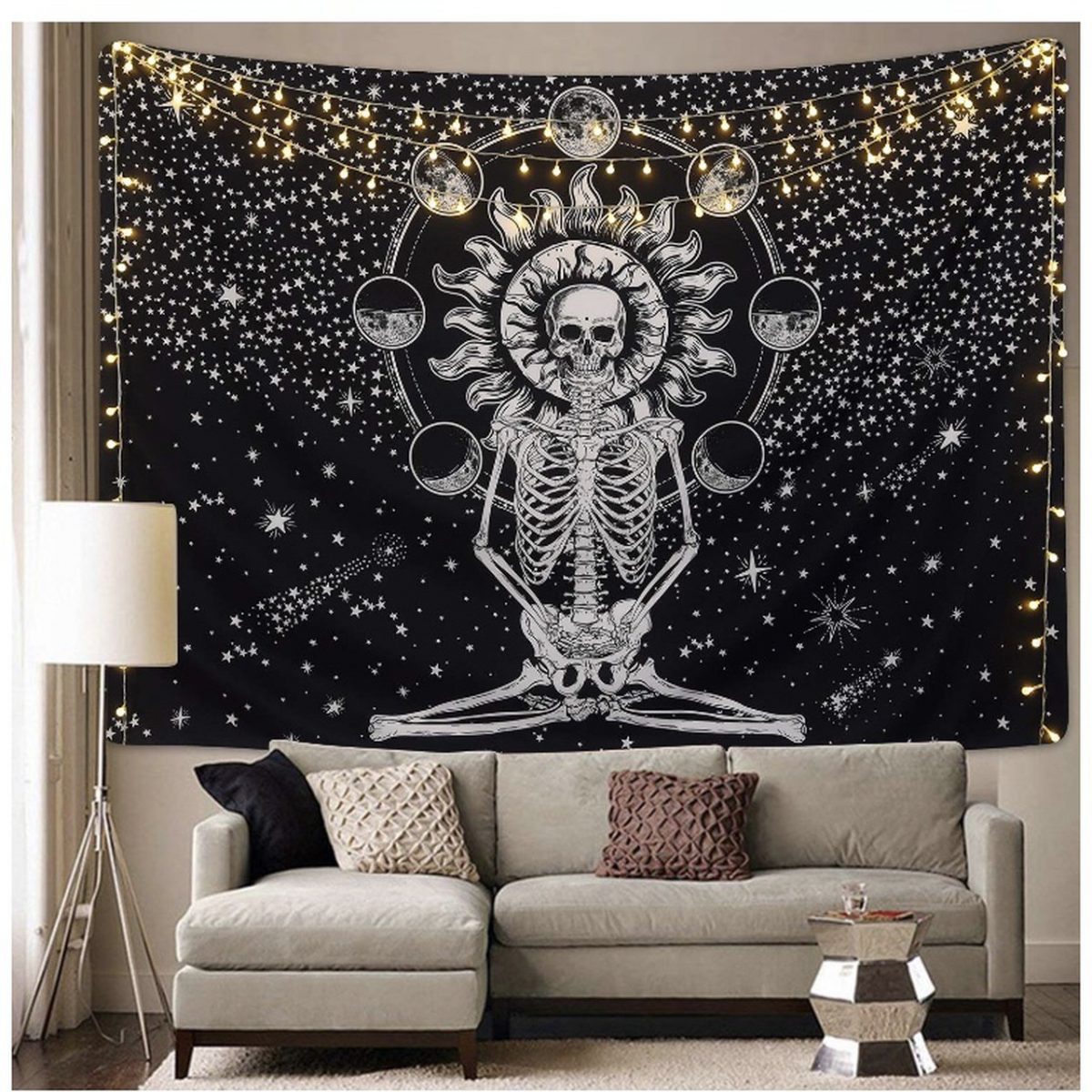 Tapestry In Bedroom - HD Wallpaper 