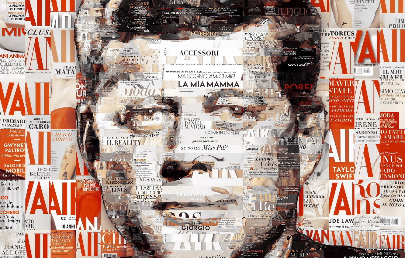 Photo Wallpaper Mosaic, Usa, John, John, Kennedy, Kennedy, - John F Kennedy - HD Wallpaper 