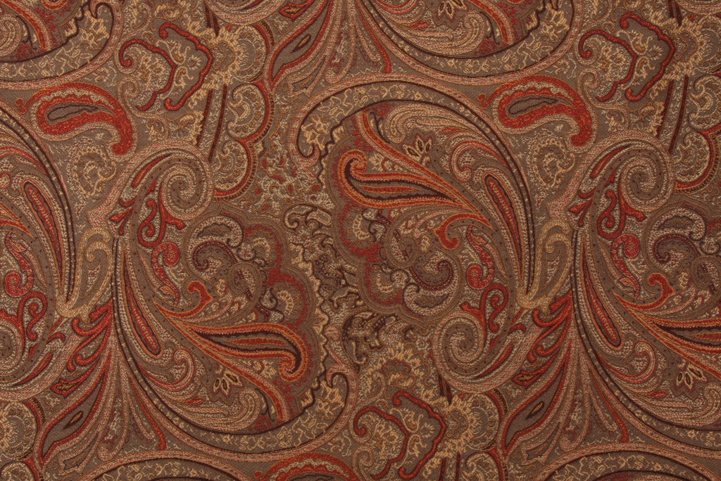 Red Western Upholstery Fabric - HD Wallpaper 
