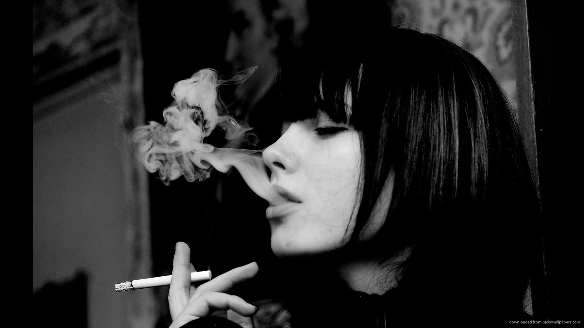 Quit Smoking Wallpaper 8 - Girls Smoking Hd - HD Wallpaper 