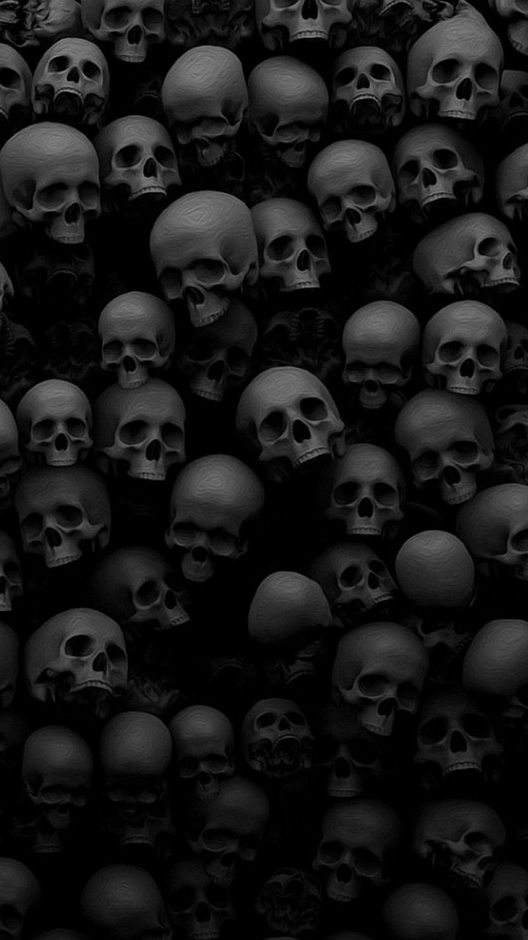 Ð½ð° Ðºð¾ññðµñ Black Wallpaper For Mobile, Black - Skull And Bones Background - HD Wallpaper 