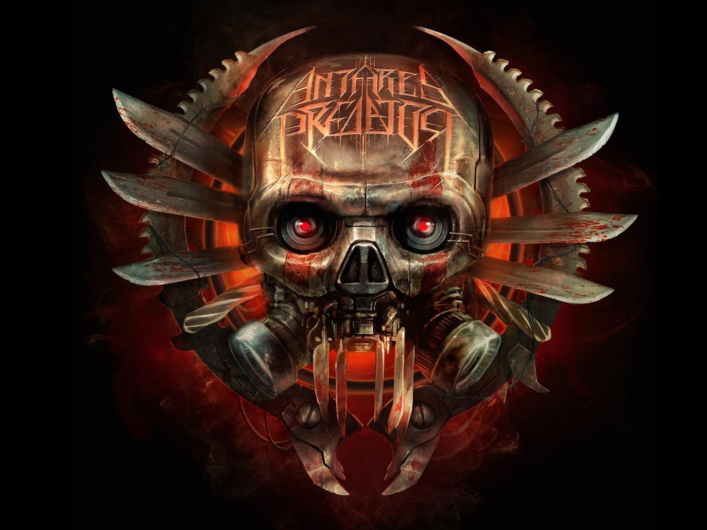 Predator Skull Hd - HD Wallpaper 