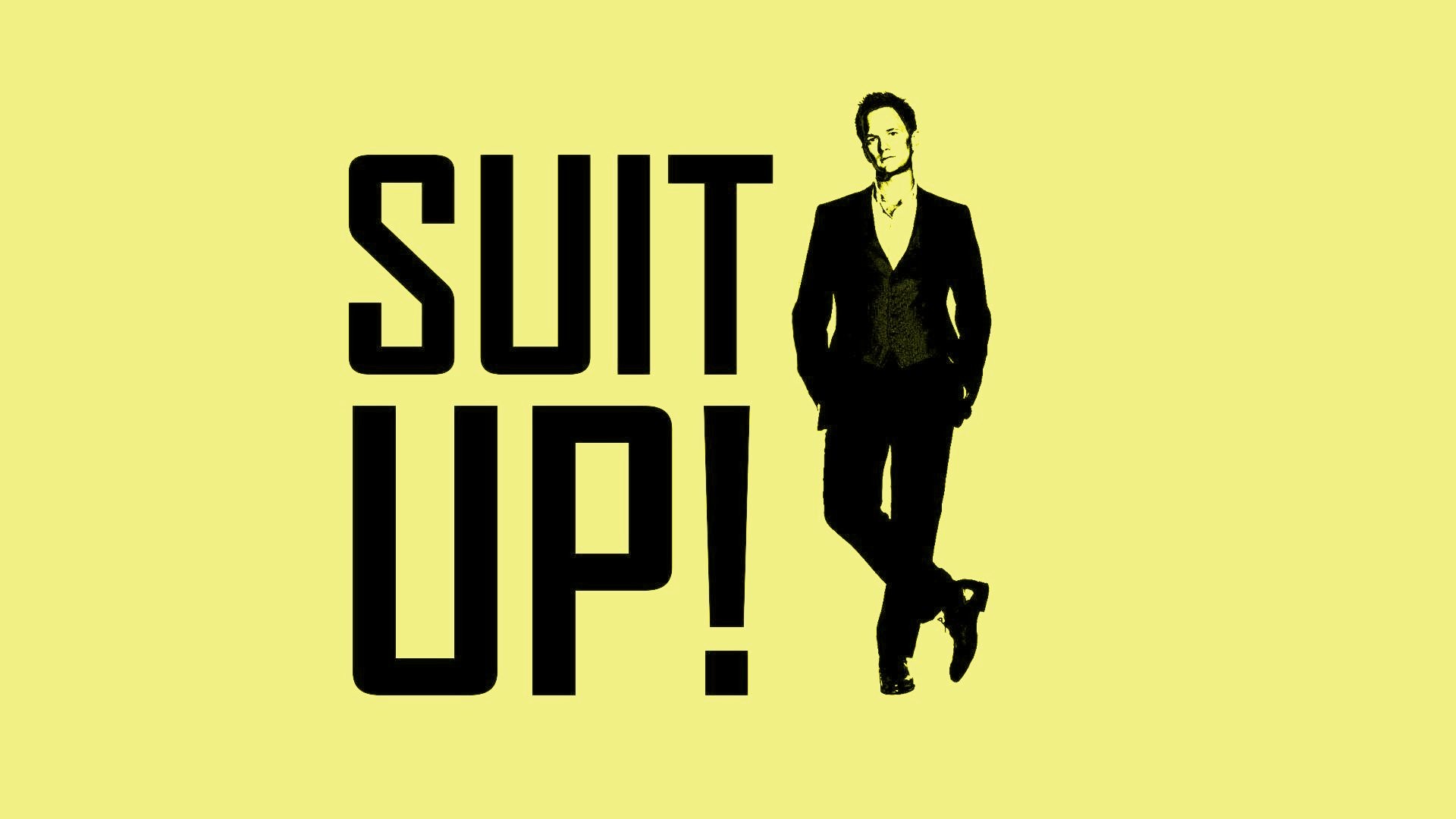 Suit Up Quotes Of How I Met Your Mother Tv Show Wallpaper - Gentleman - HD Wallpaper 