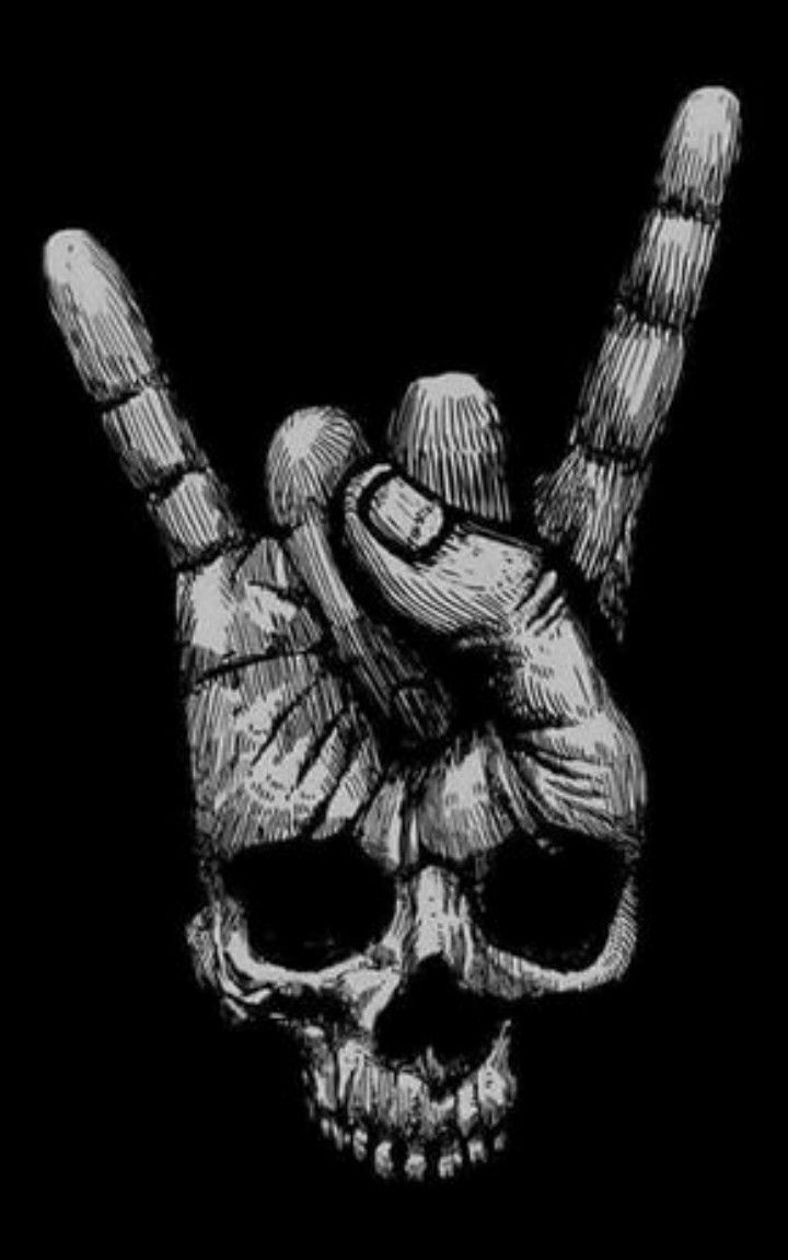 Metal Skull Tattoo - HD Wallpaper 