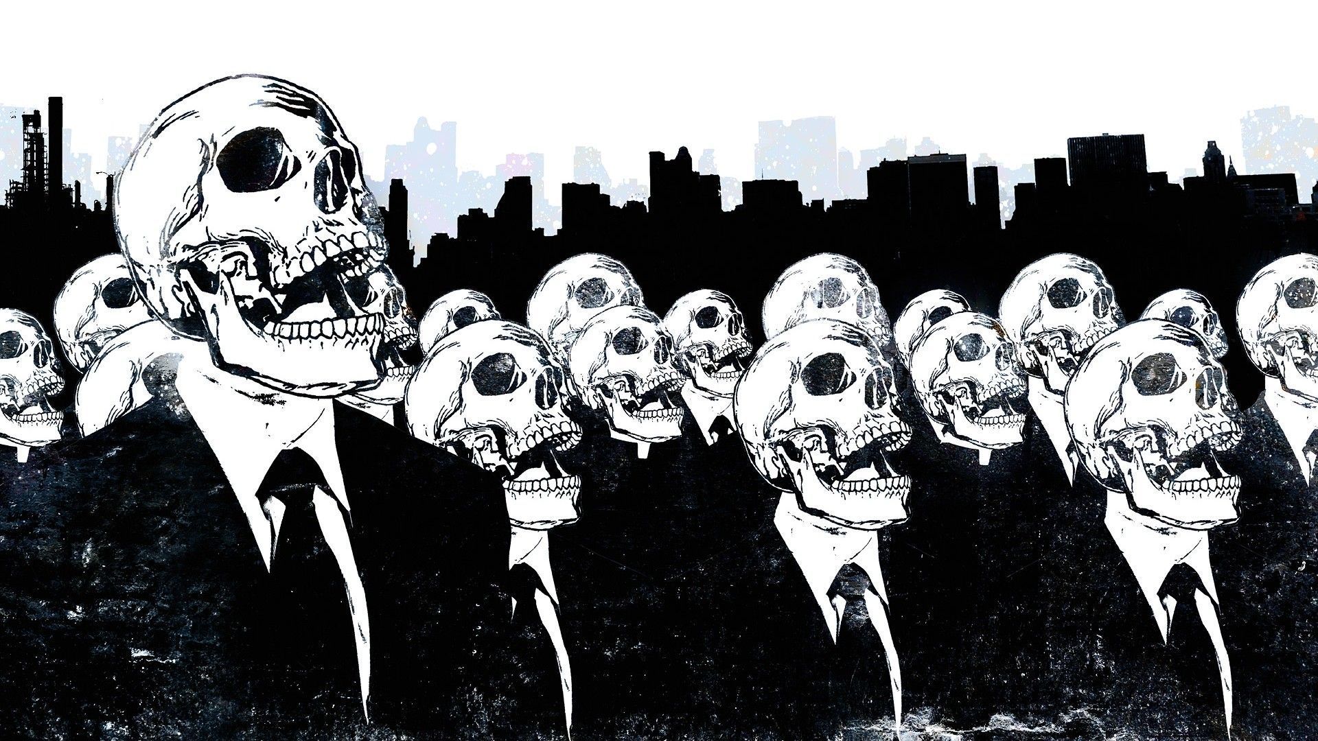 Free Cute Skull Wallpaper - Skull Art - HD Wallpaper 