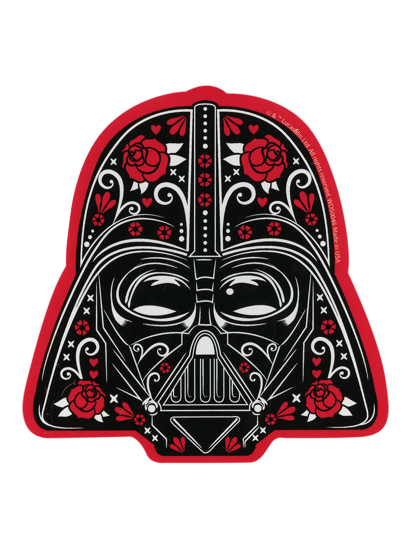 Darth Vader Sugar Skull - HD Wallpaper 