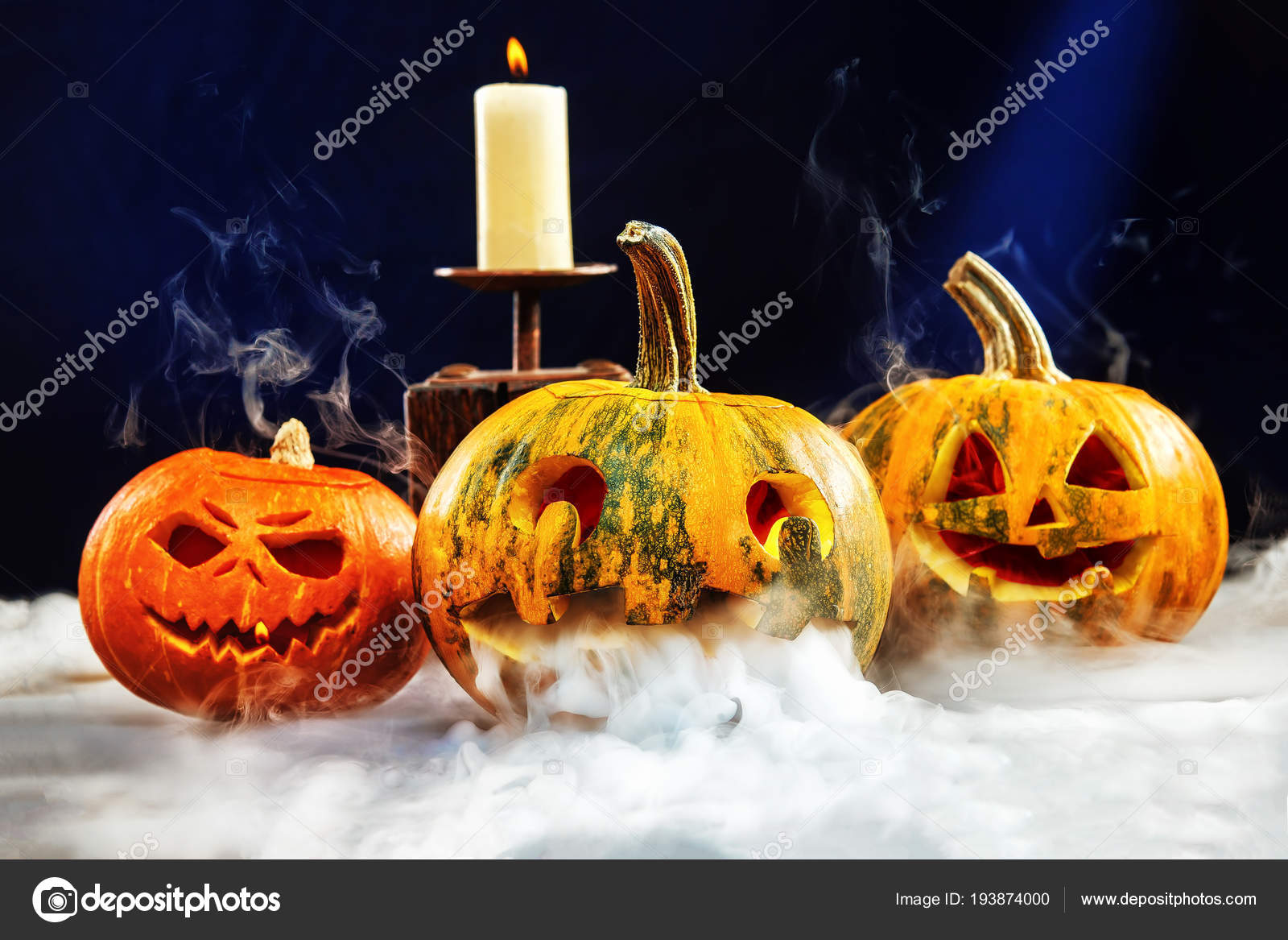 Jack-o'-lantern - HD Wallpaper 