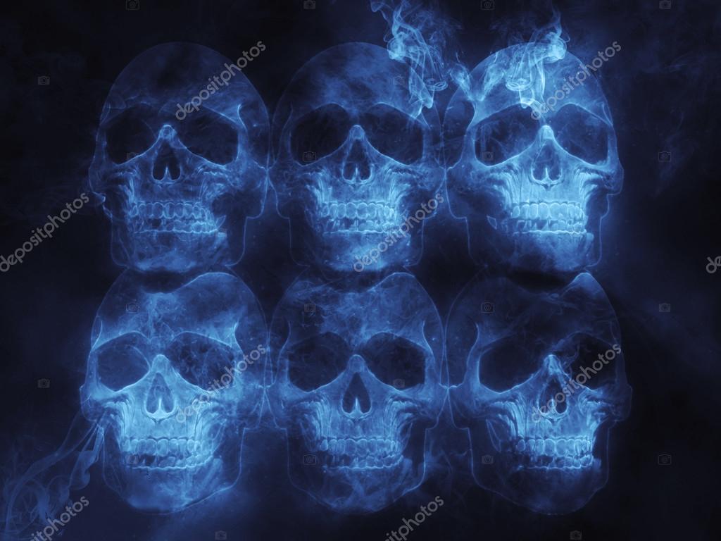 Evil Skulls - 1024x768 Wallpaper 
