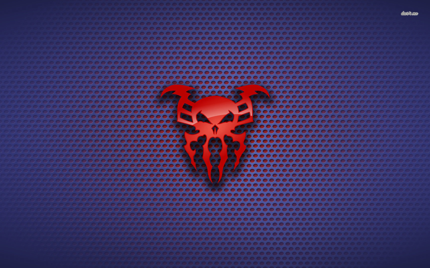 Spiderman Symbol As A Skull - HD Wallpaper 