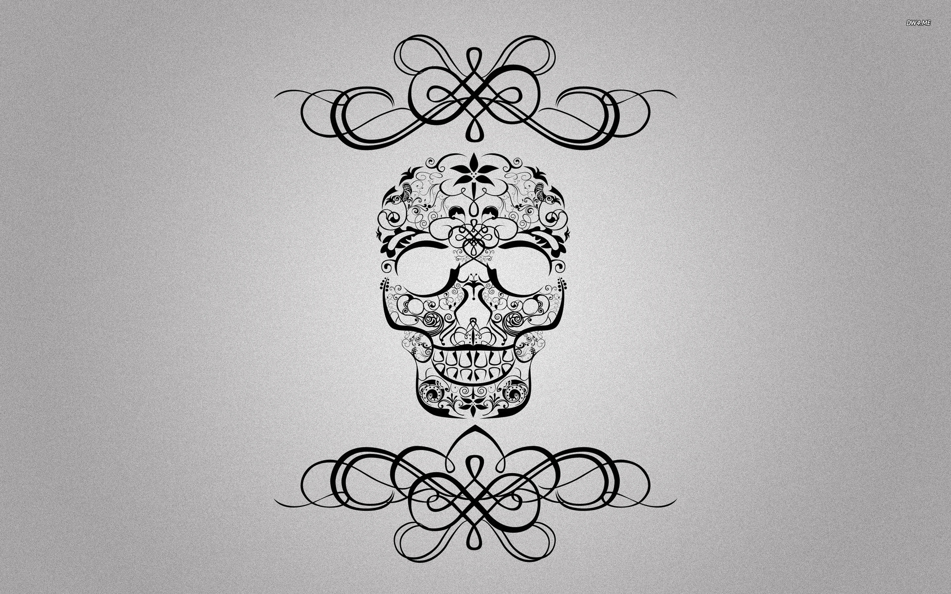 Sugar Skull Wallpaper For Computers - HD Wallpaper 