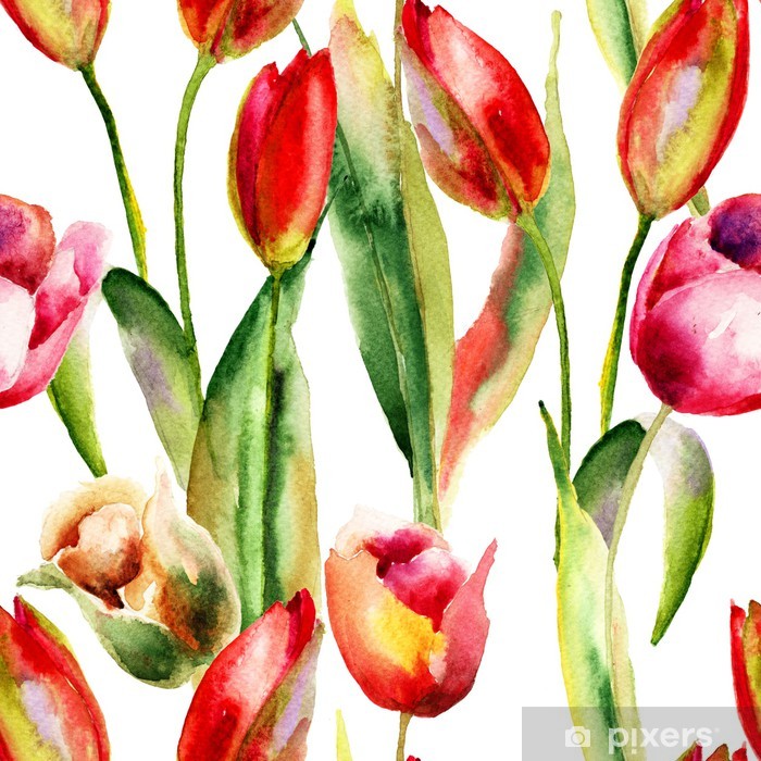 Margarita Flores Pintadas En Tela - HD Wallpaper 