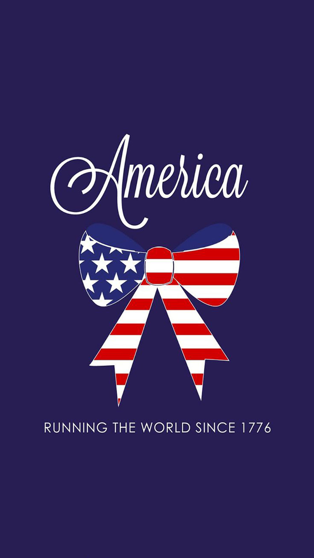 Merica Wallpaper Bows, Pearls, And Southern Sorority - Happy 4th Of