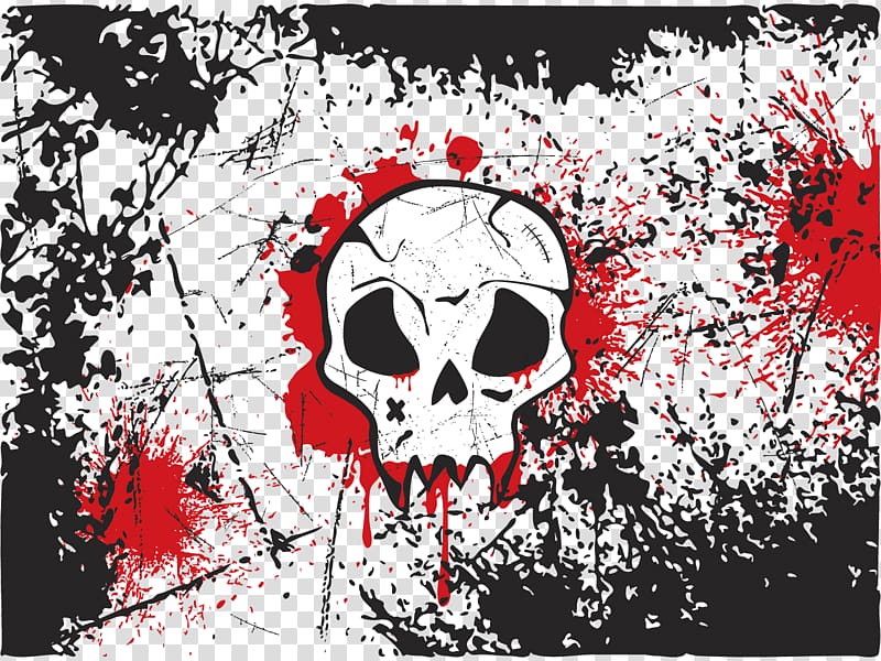 Skull , Skull Graffiti Transparent Background Png Clipart - Skull Graffiti - HD Wallpaper 